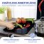 Herdabdeckplatte Universal Mod. Peperoni Duo, 2er Set, für alle Herdarten geeignet - 4
