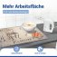 Abdeckmatte Mod. Bistro, mehrfarbig, PVC, 60x52 cm, hitzebeständig und rutschfest - 4