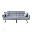 Sofa mit Schlaffunktion Brigga Grau - 4