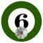 Wandhaken 4er-Set Billard - 4