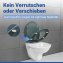 WC Sitz Mod. Ottana Dunkelgrau, Toilettendeckel mit Absenkautomatik - 4