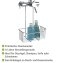 Thermostat-Dusch-Caddy Mod. Milo Edelstahl, rostfrei - 4