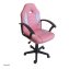 Schreibtischstuhl Junior höhenverstellbar ergonomischer Drehstuhl Pink - 4