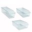 Kühlschrank-Organizer Set, 3-teilig, Aufbewahrungsboxen für Kühl- und Vorratsschrank - 4