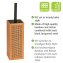 WC-Garnitur Mod. Allegre, aus Bambus und Rattan - 4