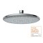 Regenduschkopf Ø 22,5 cm, Universal-Kopfbrause - 4