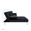 Ecksofa Miranda mit Bettfunktion Velvet Schwarz - 4