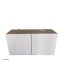 Küchenschrank Weiß/Sonoma Blanca - 4