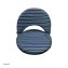 Bodensessel Rund Gestreift Blau Grün Verstellbar Indoor Outdoor bis 150 kg - 4