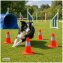 4er Set Verkehrskegel 30 cm Trainingskegel Pylonen Orange - 4