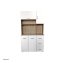 Küchenschrank Sonoma/Weiß Blanca - 4