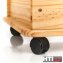 Spielzeugkiste mit Rollen Kiefer - 4