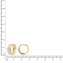 Ohrring 375 Gelbgold tricolor - 4