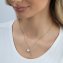 Anhänger mit Kette 925/- Sterling Silber Süßwasserperle - 4