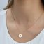 Collier 375/- Gelbgold  Blume - 4