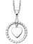 Anhänger mit Kette 925/- Sterling Silber rhodiniert  Moving Heart - 4