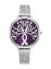 Damenuhr Edelstahl silberfarben Tree of Love silver purple - 4