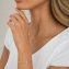 Collier 375 Gold Gelb Zirkonia Collier - 4