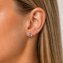Ohrstecker 375 Gold Gelb London Blue Topas Sky Blue Topas Ohrstecker - 4