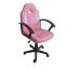 Schreibtischstuhl Junior höhenverstellbar ergonomischer Drehstuhl Pink - 4