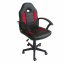 Schreibtischstuhl Junior höhenverstellbar ergonomischer Drehstuhl Schwarz-Rot - 4