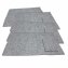 Platzset 4er Set  mit Bestecktasche Dunkelgrau Hellgrau - 4