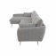 Ecksofa Antonius Webstoff Grau links - 4