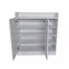 Sideboard mit 8 Regalfächern Weiß - 4