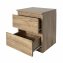 Nachtkommode mit 2 grifflosen Schubladen Thekla Sonoma - 4