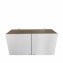 Küchenschrank Weiß/Sonoma Blanca - 4
