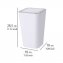 Schwingdeckeleimer Mod. Candy White 2er Set, je 6 Liter - 4