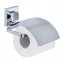 Vacuum-Loc® WC-Set Mod. Quadro 2-teilig Edelstahl, WC-Garnitur und Toilettenpapierhalter, rostfrei - 4
