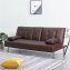 Klappsofa Braun Marwan - 4