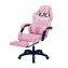 Gaming Stuhl Krit Eco Pink-Weiß - 4