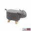 Hocker für Kinder Tiermotiv Nilpferd - 4