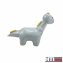 Hocker für Kinder Tiermotiv Dino Langhals - 4