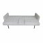 Sofa mit Knopfsteppung Elouisa Grau - 4