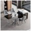 Stuhl Astrid Kunstleder Grau - 4