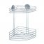 Wenko Turbo-Loc® Eckregal 2 Ablagekörbe - 4