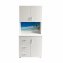 Badschrank Blanca Wellness Motiv Palmen - 4