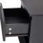 Nachtschrank Kenji Hochglanz Schwarz 2er-Set - 4