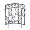 Rankgitter mit Ornamenten Nessa Schwarz 2er-Set - 4