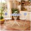 Gartentisch Metall Creme Santorin - 4