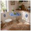 Gartenstuhl 2er-Set Metall Creme Santorin - 4