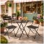 Gartenstuhl 2er-Set Basil Metall Schwarz - 4