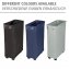 Wäschesammler Mod. Corno Schwarz, Wäschekorb, 43 l - 4
