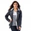 Maritime Funktionsjacke mit versteckter Kapuze - 4