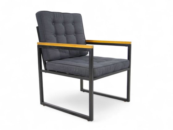 7tlg. Bistro-Set inkl. Kissen 