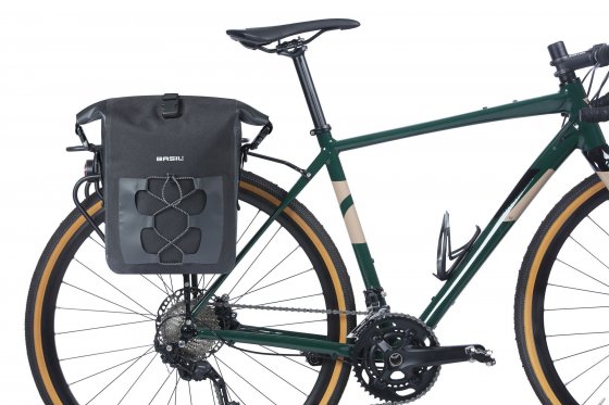 Fahrrad- Einzeltasche Navigator Storm M, schwarz 