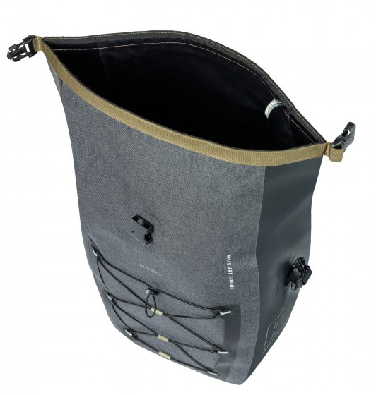 Fahrrad- Einzeltasche Navigator Storm L, grau 